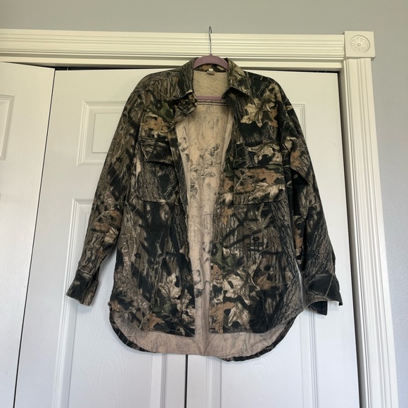 Vintage mossy oak camo flannel - Picture 1 of 4